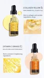 Hankey collagen and vitamin c facial serum set, moisturizing, anti-wrinkle, brightening.