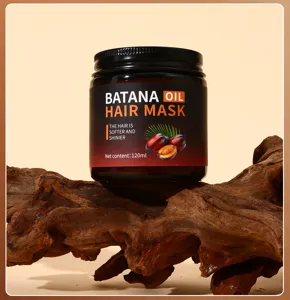 Batana oil hair mask 120ml deep conditioning nourishing hair treatment for smooth and shiny hair.