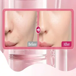 Polypeptide microneedle essence for effective skin texture improvement detail view.