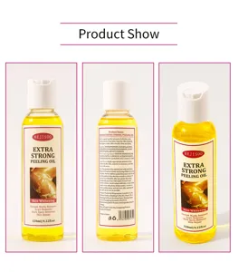 Extra strong body peeling oil for skin whitening, scar and stretch mark removal 120ml new item