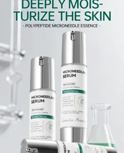 Microneedling serum 50ml facial moisturizer with niacinamide and centella for smooth skin.