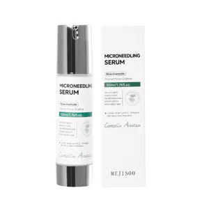 Microneedling facial serum with niacinamide and centella asiatica 50ml hydrating skincare.