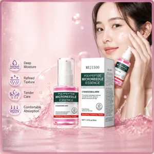 Polypeptide Microneedle Face Serum Hydrating Anti Aging Facial Essence With B12 Vitamin Nourishing Skin Care
