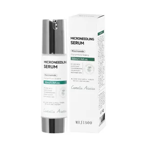 Microneedling facial serum with niacinamide and licorice extract, moisturizing skin 50ml.