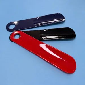Portable Plastic Shoehorn For Elderly Pregnant Women Straight Handle Shoe Lifter With Hanging Hole Home