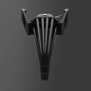 Black plastic bangs hair volume clip detail view, roots fluffy styling tool for daily use.