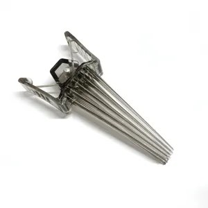 Close-up detail of the translucent grey hair root volumizing clip with multi-prong design.