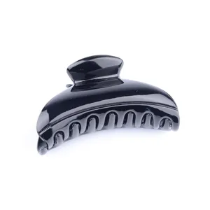 Black hair claw clip minimalist elegant hair accessory for women daily styling and fashion wear