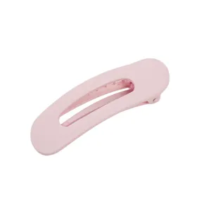 Large pink hair clip matte hair accessory cute styling clip for daily face washing and hair styling