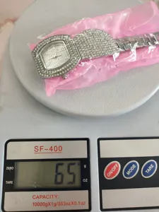Dames strass tonneau horloge volledige diamant stalen band mode luxe horloge sprankelend