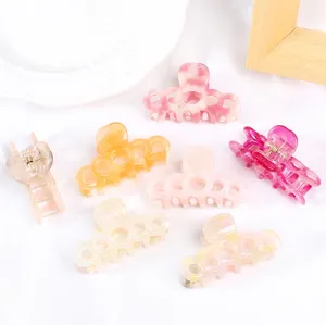 Colorate mollette per capelli in acetato cave mini simpatici accessori per capelli