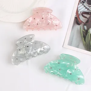 Acryl Strass Haarspangen Set, stilvolle modische Haarschmuck Accessoires für Damen.