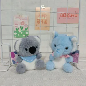 Süßes Elefant Koala Plüschtier Schlüsselanhänger Tasche Anhänger Puppe Dekoration Stofftier Geschenk