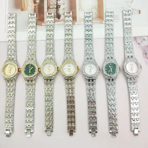 Elegant women rhinestone quartz watch with stainless steel strap luxury fashion fashion wrist watch
