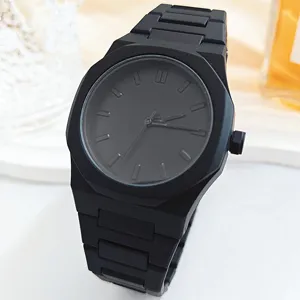 Unisex Octagonale Ring Plastic Quartzhorloge Casual Dopaminestijl Minimalistisch Harsband Analoog Mode Polshorloge
