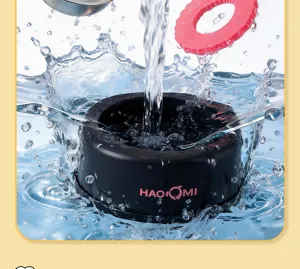 Anti-splash pet floating water bowl for dogs and cats clean drinking basin feature detail