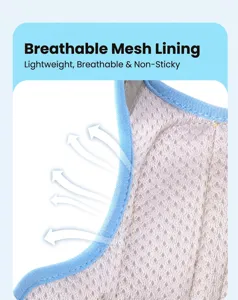 Pet harness detail breathable mesh vest small dogs cats lightweight comfortable 1pc
