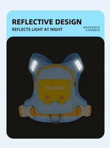Dog harness vest small pets cute puppy cat chest strap reflective design pet walking lead