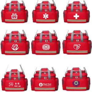 Mochila de primeros auxilios médica de emergencia impermeable portátil y práctica.