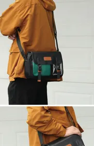 Sac à bandoulière imperméable pour appareil photo reflex numérique et équipement photo
