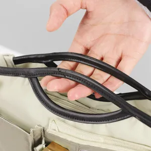 Multi-functional insert bag organizer, large capacity portable cosmetic storage bag.