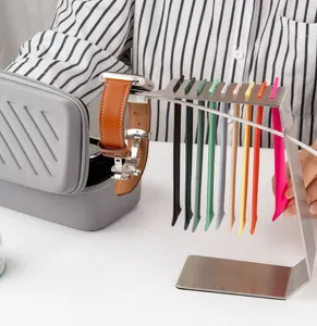 Edelstahl Apple Watch Armband Ständer bunte Bänder Organizer Display Halterung Tisch