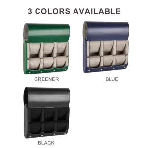 6-slot watch roll travel storage box, portable PU leather wristwatch organizer display case.