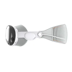 Beschermhoes en gebreide hoofdband voor Apple Vision Pro MR headset witte accessoires