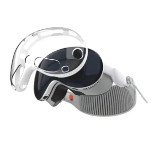 Transparante TPU PC beschermhoes voor Apple Vision Pro MR-headset, dagelijkse bescherming.