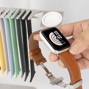 Edelstahl Uhrenarmband Ständer Halter Desktop Ladestation Smartwatch Display Halterung Aufbewahrungsregal Für Home Office Schreibtisch Organizer