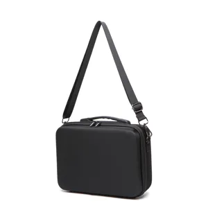 Durable hard shell storage bag with shoulder strap for drone accessories portable carrying case.