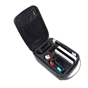 Hard Shell Opbergtas Schoudertas Crossbody Borsttas Compatibel Met Switch OLED Spelcomputer Accessoires Waterdichte Reistas