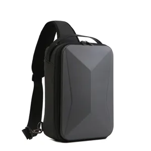 Harde schaal sling bag borsttas waterdichte crossbody rugzak voor reizen en dagelijks gebruik