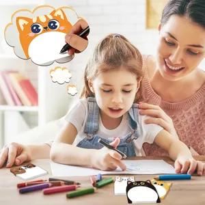 Süße katzenförmige Haftnotizen für DIY-Tagebücher und Notizen, ein sehr schönes Geschenk.