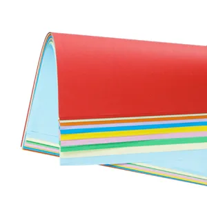 Carta da Fotocopie A4 Multicolore in Polpa di Legno Fogli di Stampa Colorati per Lavoretti di Origami Scuola Ufficio