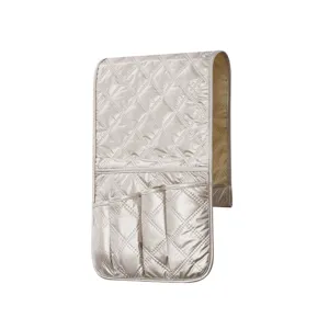 Bolsa colgante para sofá de PU impermeable antideslizante organizador de mesita noche