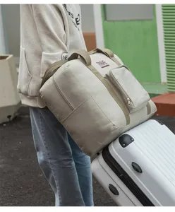 Grosse Kapazitaet Reise Tasche wasserdichte Handtasche Koffer Aufbewahrungstasche mit Griff