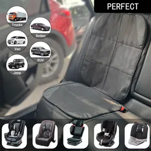 Protector de asiento de coche para silla infantil antideslizante alfombrilla durable