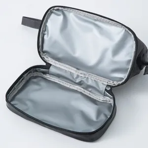 Trousse de toilette homme imperméable voyage sac cosmétique gris foncé sac de douche