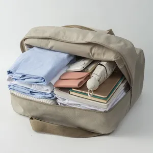 Große Reise-Duffelbag wasserdichte Gepäcktasche mit Trolley-Schlaufe und Tragegriff.