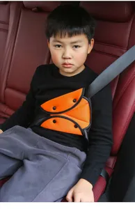 Ajustador de cinturon de seguridad de coche triangulo para ninos protector hombro viaje