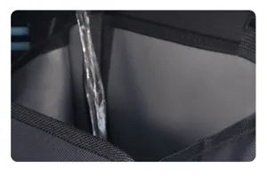 Doublure intérieure étanche de sac poubelle suspendu de voiture, organisateur de rangement.