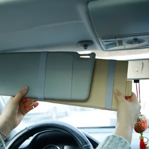 Organizador de parasol para coche bolsa de almacenamiento de gafas vista detallada