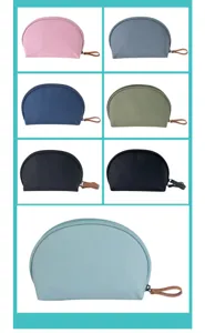 Bolsa de cosméticos de cúpula impermeable multicolor organizador de viaje portátil.