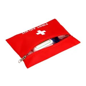 Trousse de Secours Portable Sac Médical d'Urgence Vide Voyage Survie Sac de Rangement Organisateur Maison Voiture Pochette Médicale Extérieure