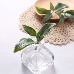 Artificial Green Plants Fake Leaves Potted Nordic Home Living Room Balcony Decoration Silk Flower Branch