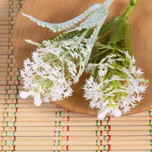 Artificial green fern leaves for home wedding decoration photography flower arrangement