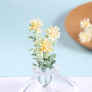 European Home Decor Artificial Leaves Wedding Photography Flower Arrangement Hotel Restaurant Simulation Green Plants Wholesale