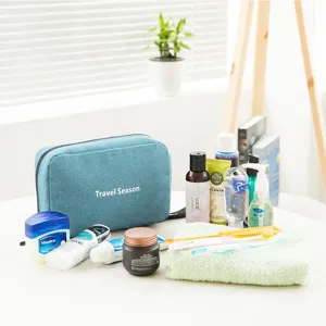 Waterdichte reistoilettas grote capaciteit make-up organizer tas voor dagelijks gebruik.