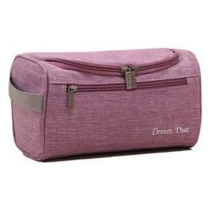 Trousse de toilette de voyage imperméable portable pour homme, grand sac de maquillage.